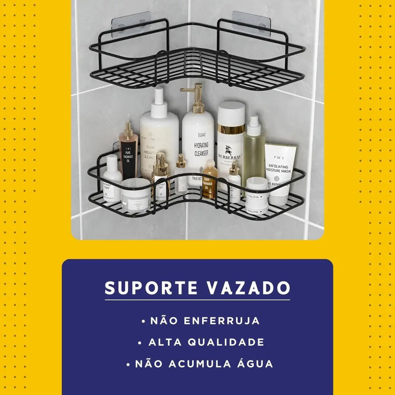 Porta Shampoo E Sabonetes Suporte De Canto