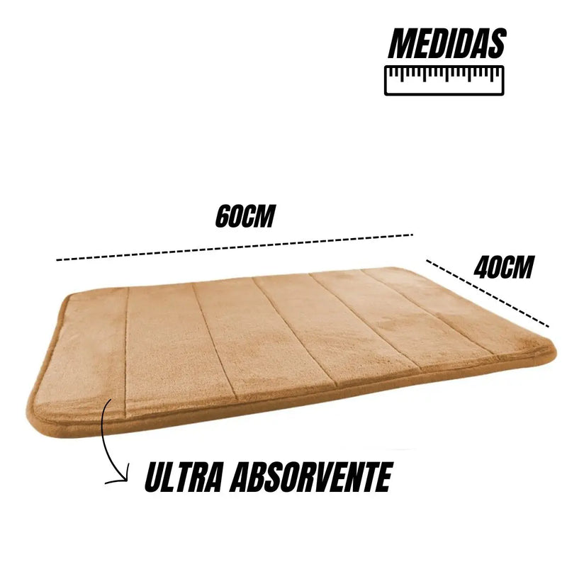 Tapete Ultra Absorvente Antiderrapante 40x60cm