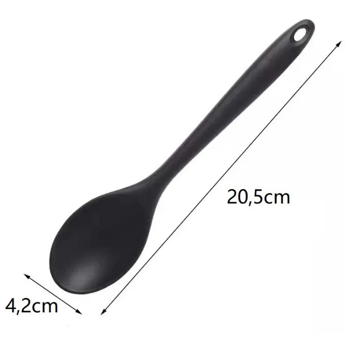 Colher de Silicone Utensílio De Cozinha