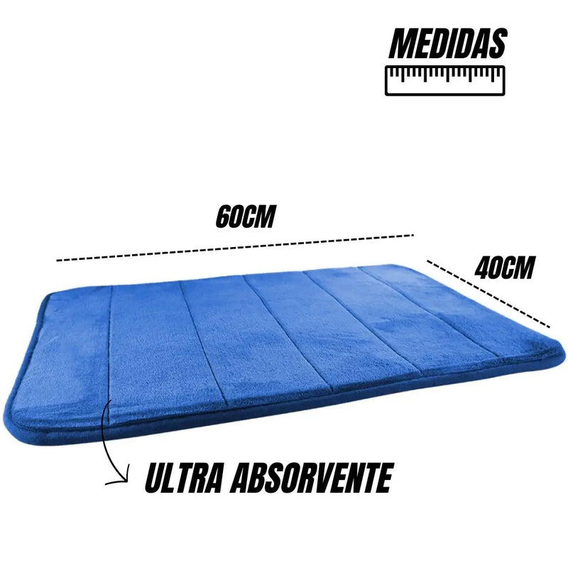 Tapete Ultra Absorvente Antiderrapante 40x60cm